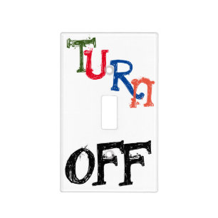 Turn Off Light Switch Cover