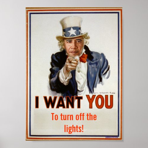 turn off the lights  Poster