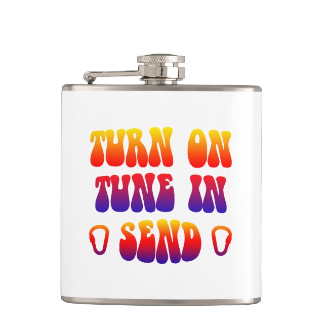 Turn On Tune In Send Flask (Front)