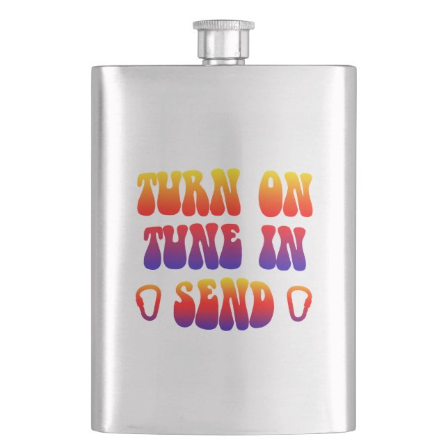 Turn On Tune In Send Flask (Front)