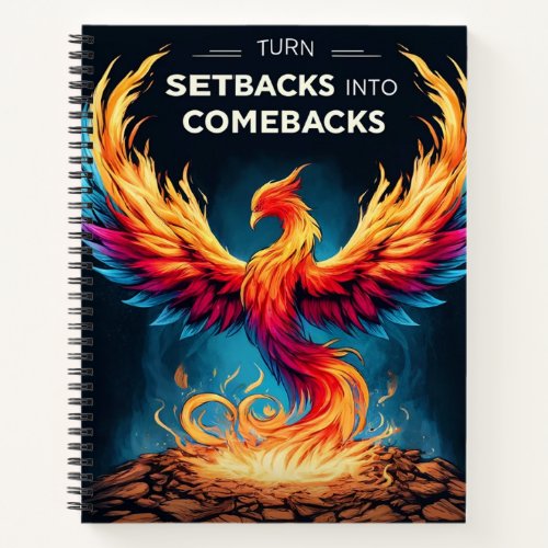 Turn Setbacks into Comebacks Notebook