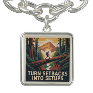 Turn Setbacks Into Setups Bracelet