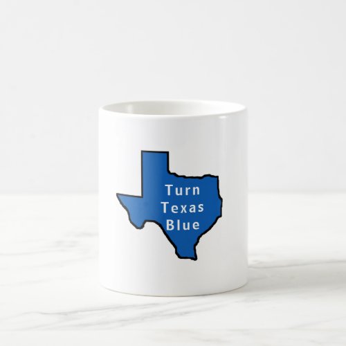 Turn Texas Blue Democrat Coffee Mug
