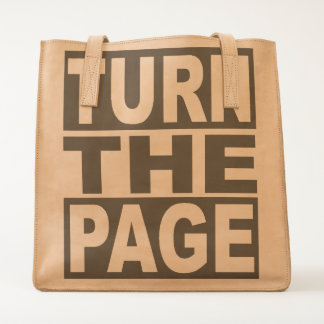 Turn the Page Tote