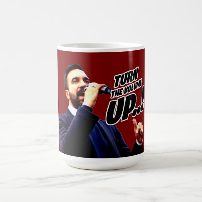 Turn the Volume Up Coffee Mug (Center)