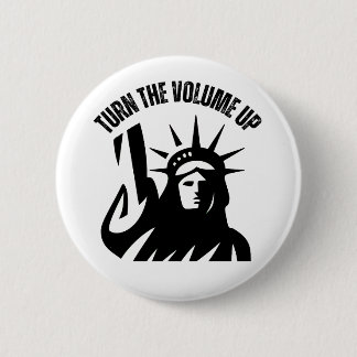 Turn The Volume Up New York Zohran Mamdani Button