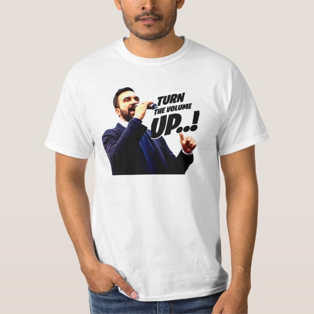 Turn the Volume Up T-Shirt (Front)