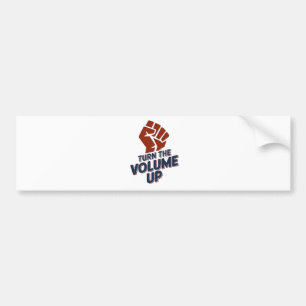 Turn the Volume Up Zohran NYC Major Democrat Bumper Sticker