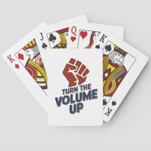 Turn the Volume Up Zohran NYC Major Democrat Poker Cards