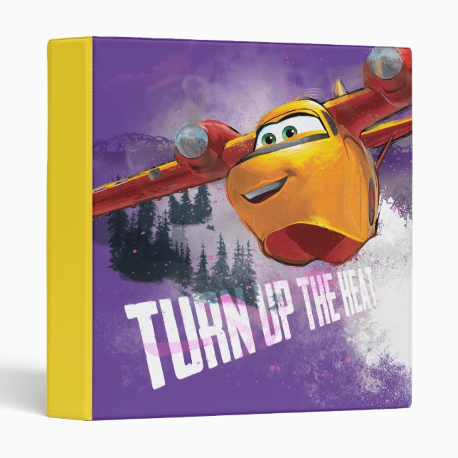 Turn Up The Heat 3 Ring Binder (Front/Spine)