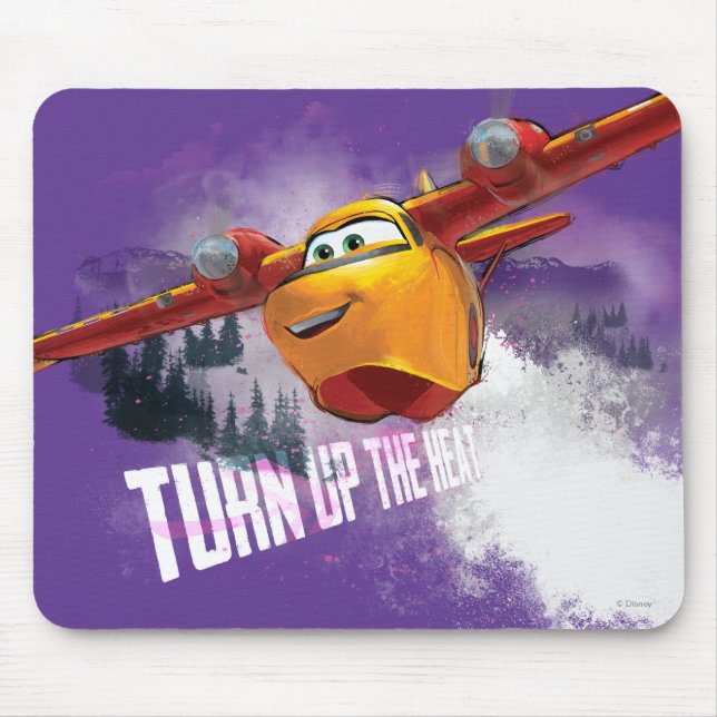 Turn Up The Heat Mouse Pad (Front)