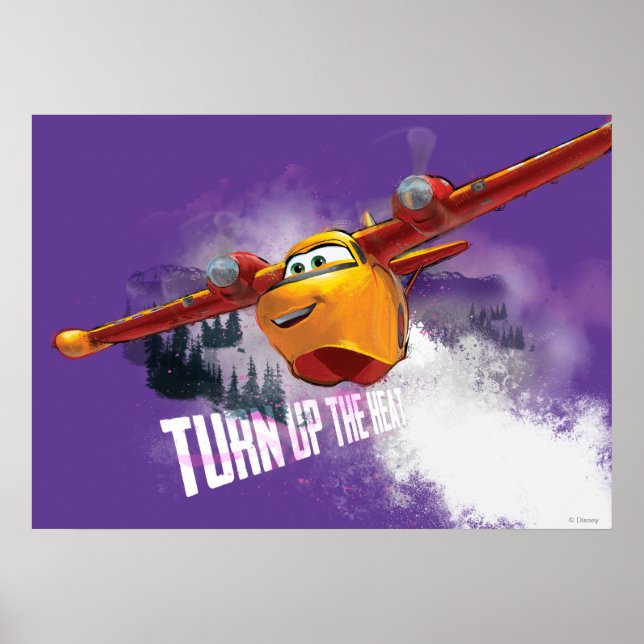 Turn Up The Heat Poster (Front)