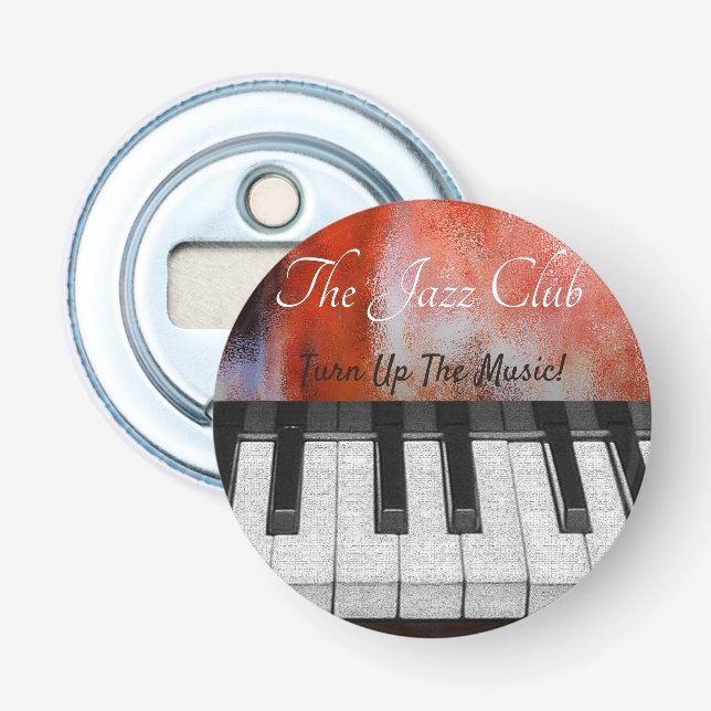 Turn Up the Music Bottle Opener (Front)