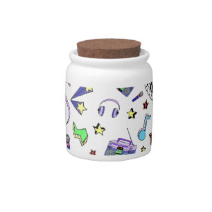 Turn Up the Music Candy Jar