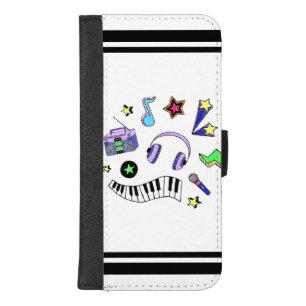 Turn Up the Music iPhone 8/7 Plus Wallet Case