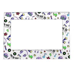 Turn Up the Music Magnetic Frame