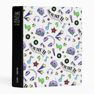 Turn Up the Music Mini Binder