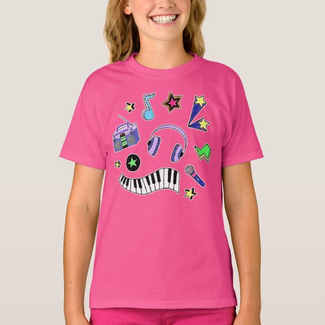 Turn Up the Music T-Shirt (Front)