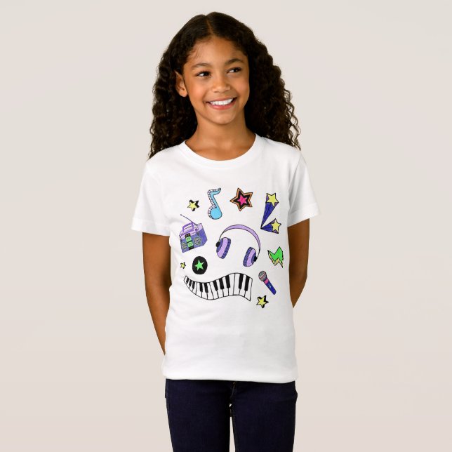 Turn Up the Music T-Shirt (Front Full)