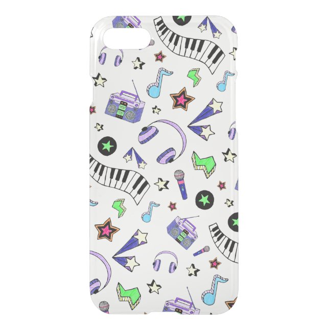 Turn Up the Music Uncommon iPhone Case (Back)