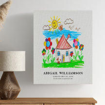 Turn Your Child's Drawing into a Museum Style