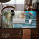 Personal photo desk mat design