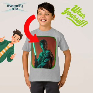 Turn yourself or anyone into any character T-Shirt