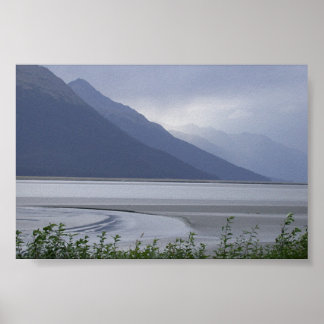 Turnagain Arm ; Alaska USA Poster