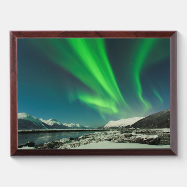 Turnagain Arm Aurora Award Plaque (Horizontal)