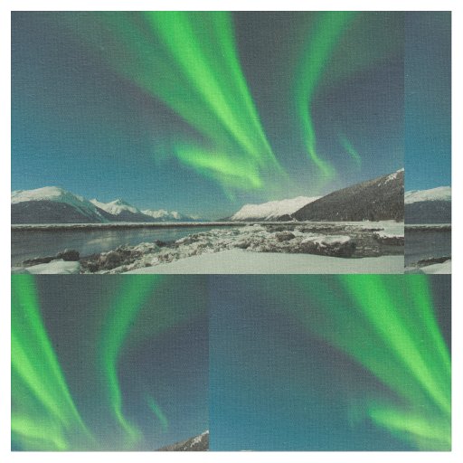 Turnagain Arm Aurora Fabric