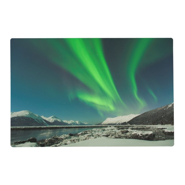 Turnagain Arm Aurora Placemat (Front)