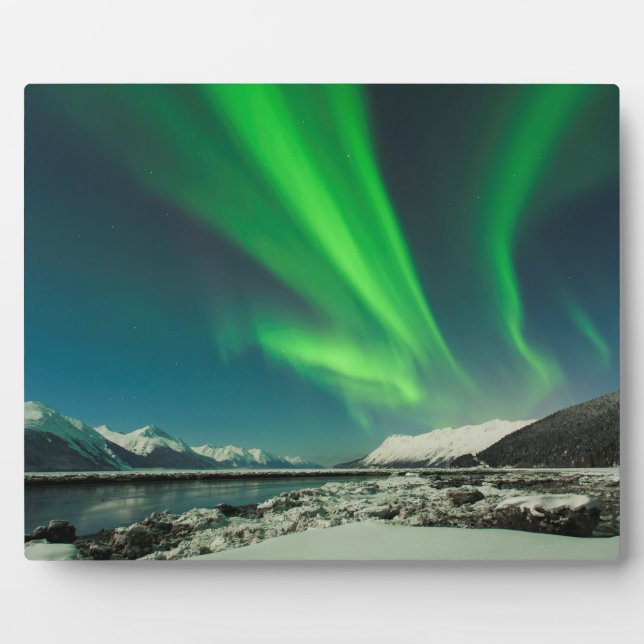 Turnagain Arm Aurora Plaque (Front)