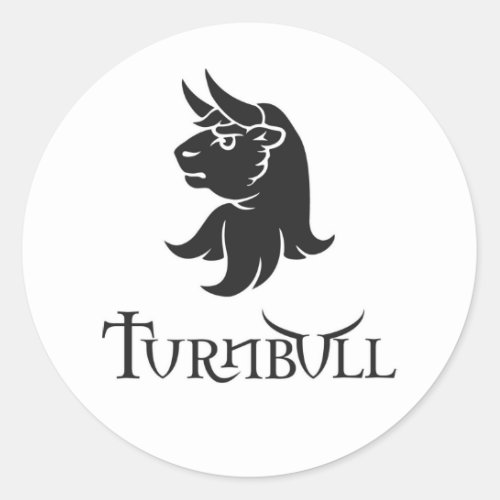 Turnbull Bulls Head sticker