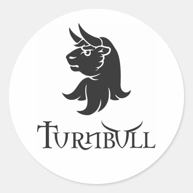 Turnbull Bull's Head sticker (Front)