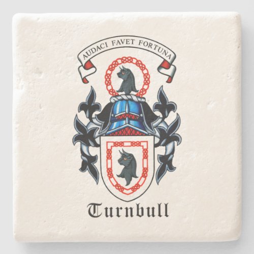 Turnbull Coat of Arms Coaster
