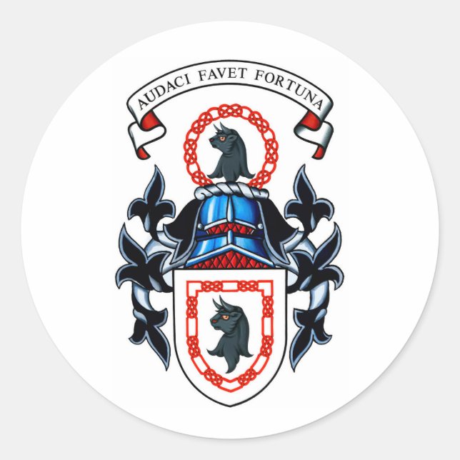 Turnbull Coat of Arms Sticker (Front)