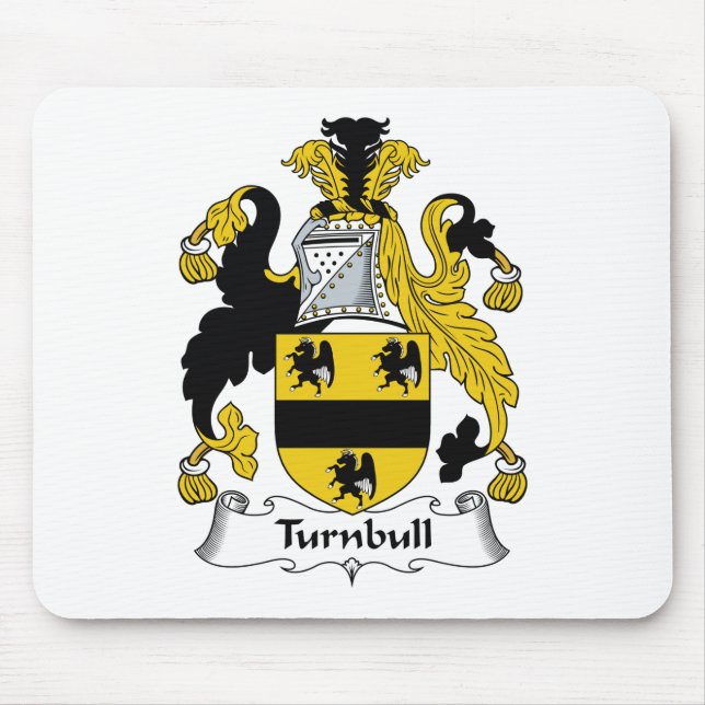 Turnbull Family Crest Mouse Pad (Front)