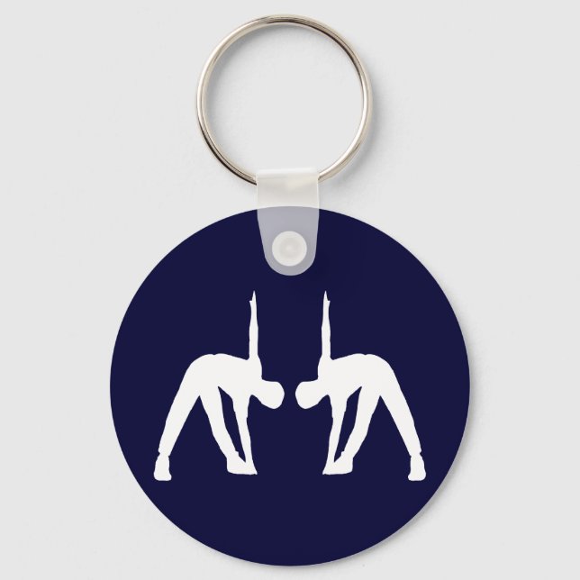 turnen gymnastik gymnastics keychain (Front)