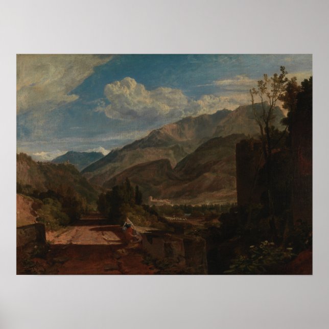 Turner - Château De St. Michael Bonneville Savoy Poster (Front)