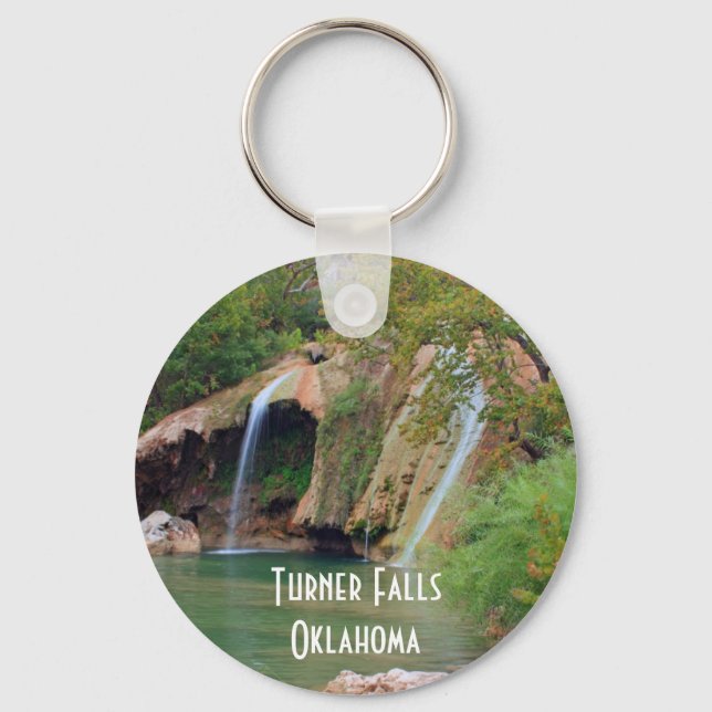 Turner Falls and Pool Keychain (Front)