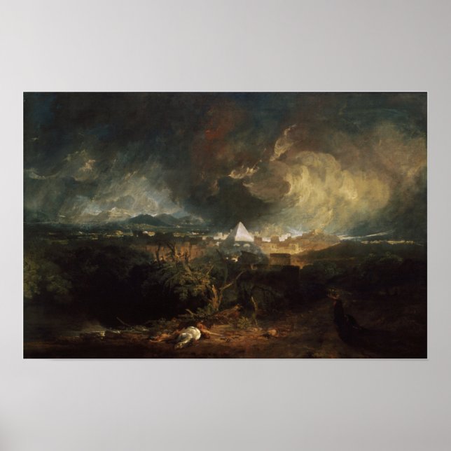 Turner - Fifth Plague Of Egypt Poster (Front)