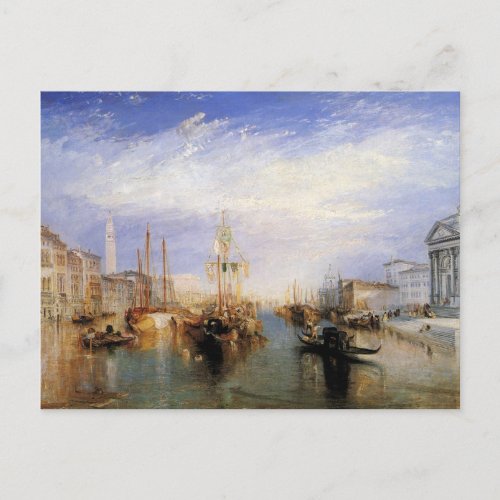 turner j m w _ the grand canal _ venice postcard