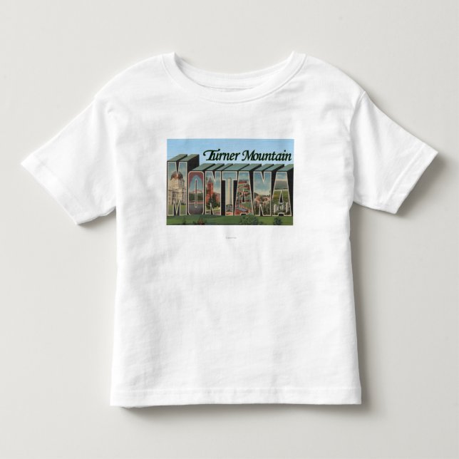 Turner Mountain, Montana Toddler T-shirt (Front)