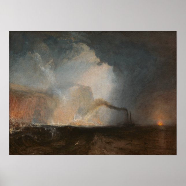 Turner - Staffa Fingal's Cave Poster (Front)