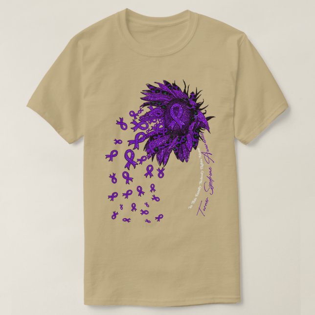 Turner Syndrome Awareness Awareness sunflower nobo T-Shirt (Design Front)