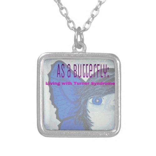 Turner Syndrome butterfly necklace