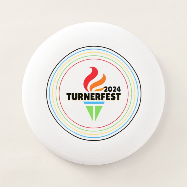 TurnerFest 2024 frisbee (Front)