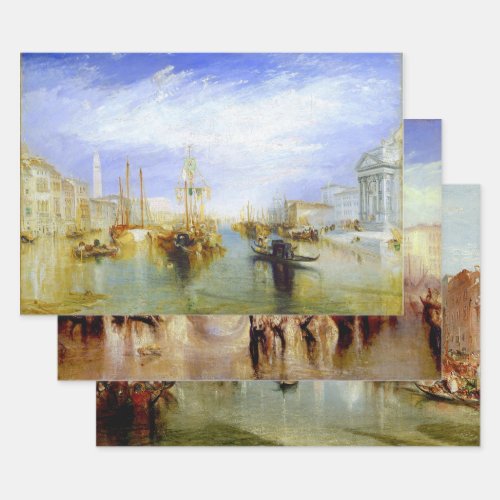 TURNERS VENICE ART HEAVY WEIGHT DECOUPAGE WRAPPING PAPER SHEETS