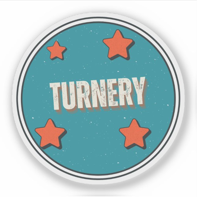 Turnery Sticker (Front)