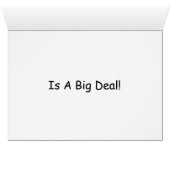 Turning 11 Is A Big Deal! Cards (Inside Horizontal (Bottom))